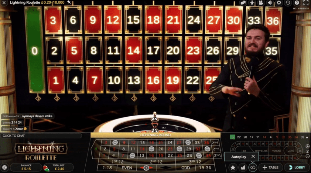 Lightning Roulette